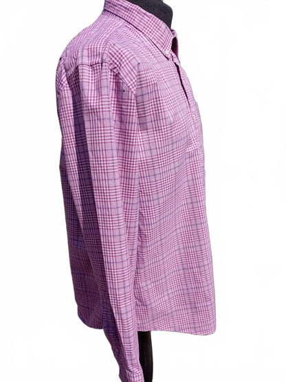 Charles Tyrwhitt Slim Fit Shirt – XL – Non‑Iron – Pink Check