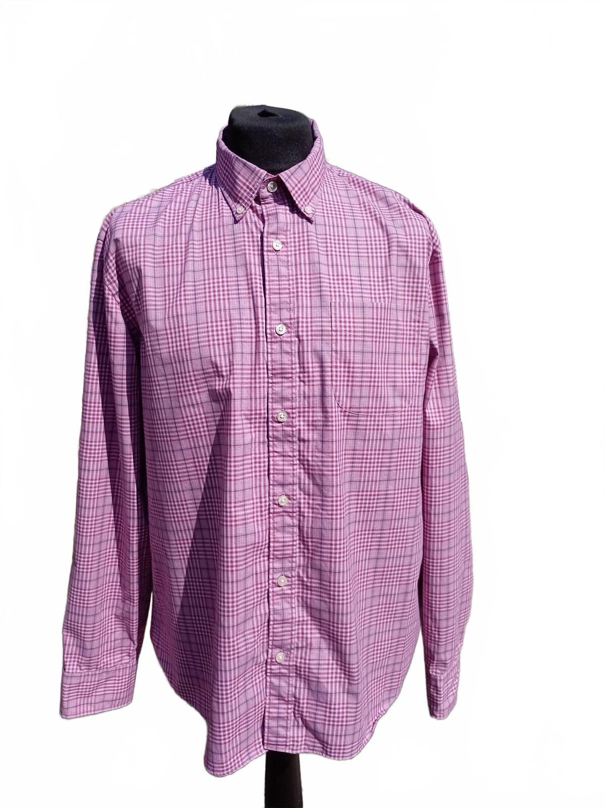 Charles Tyrwhitt Slim Fit Shirt – XL – Non‑Iron – Pink Check