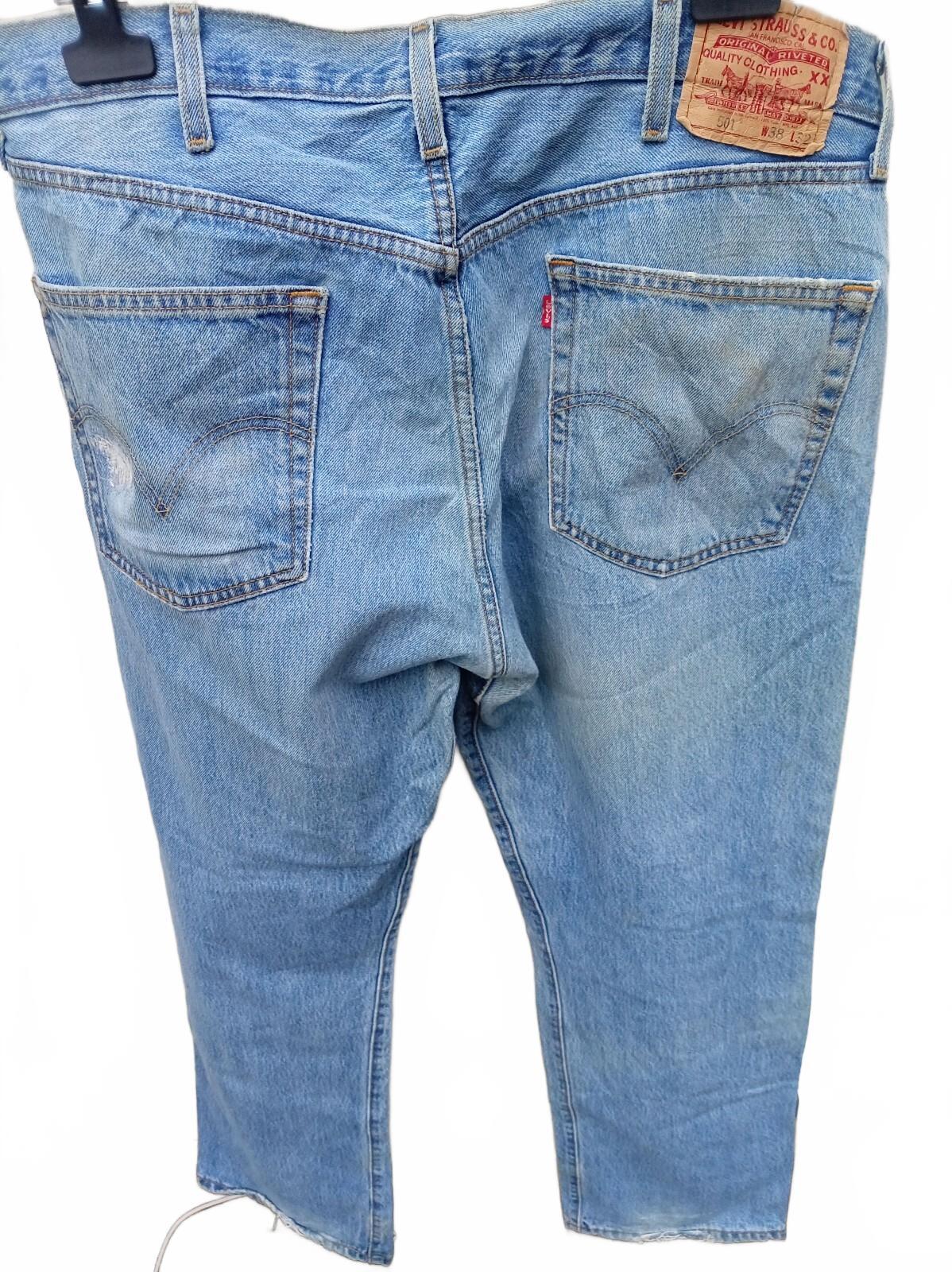 Levi’s 501 Men’s Jeans – 0193 Wash  Egypt  W38 L32  Vintage Straight Leg