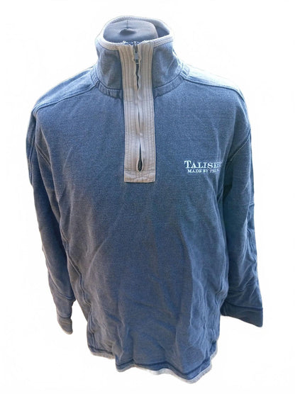 Talisker Distillery Qtr Zip XL Heavyweight Cotton Made By The Sea – Isle of Skye