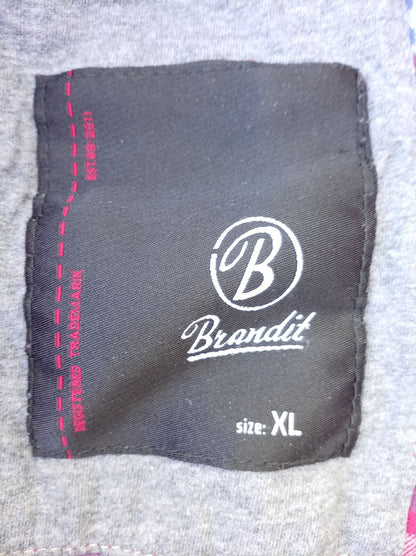 Brandit XL Shirt – Regular Fit – Red/Blue/White Check – Casual Workwear