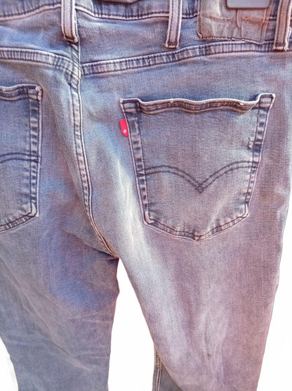 Levi’s 514 Straight Jeans W38 L32 – Blue/Grey Denim – Men’s – Classic Fit