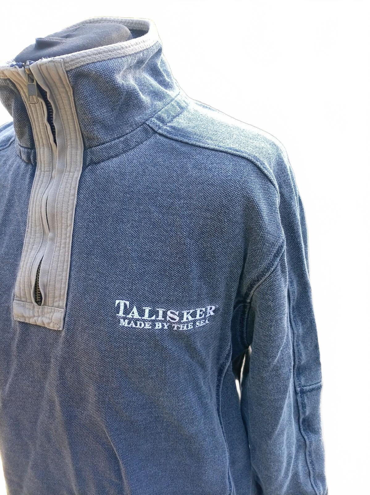 Talisker Distillery Qtr Zip XL Heavyweight Cotton Made By The Sea – Isle of Skye