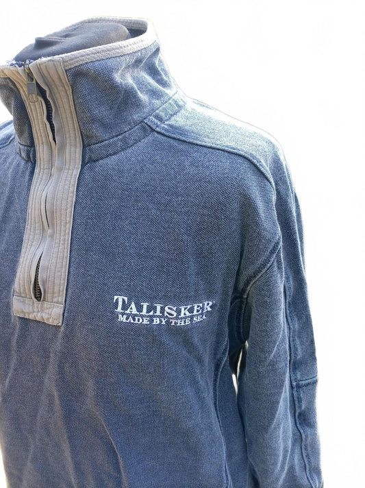 Talisker Distillery Qtr Zip XL Heavyweight Cotton Made By The Sea – Isle of Skye