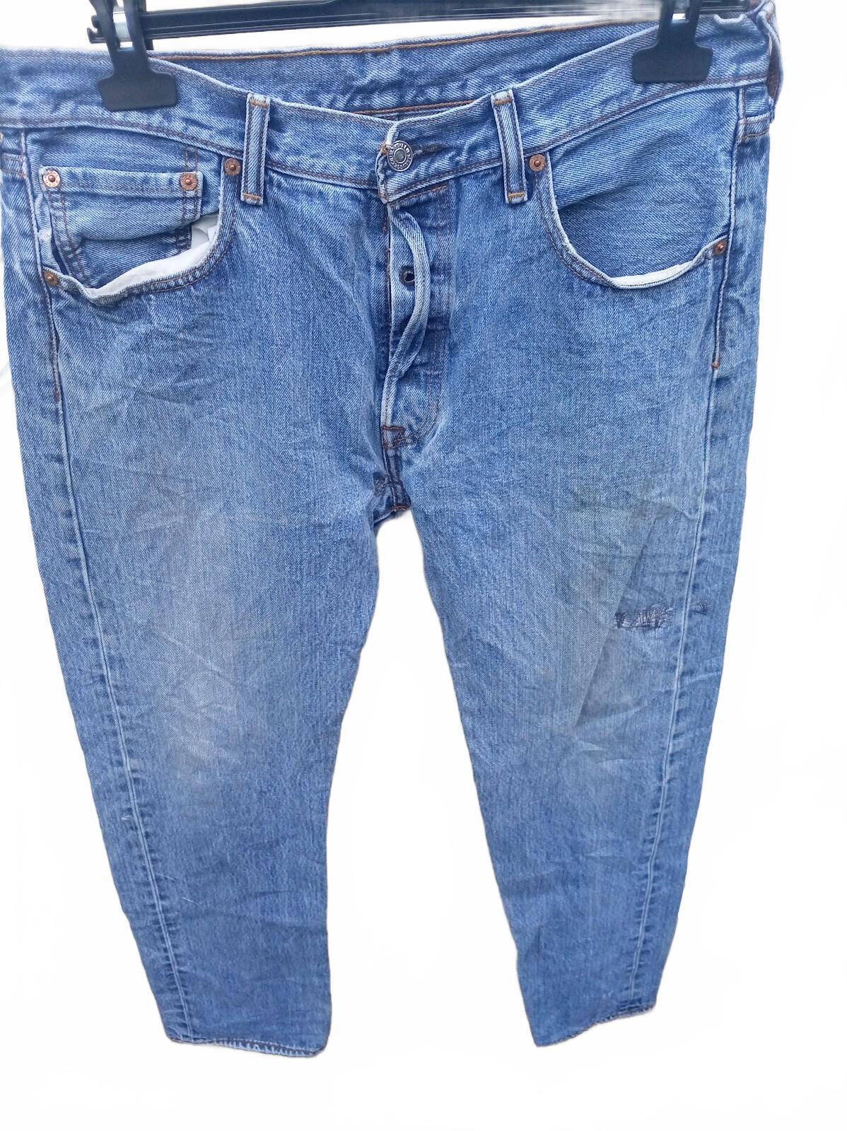 Levi's Classic Blue Denim Jeans - W34 L32
