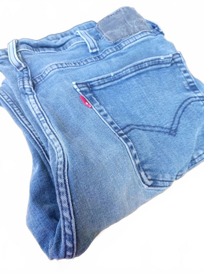 Levi’s 514 Straight Jeans W38 L32 – Blue/Grey Denim – Men’s – Classic Fit