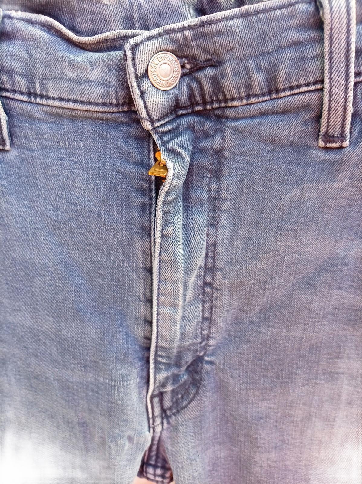 Levi’s 514 Straight Jeans W38 L32 – Blue/Grey Denim – Men’s – Classic Fit
