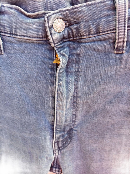 Levi’s 514 Straight Jeans W38 L32 – Blue/Grey Denim – Men’s – Classic Fit