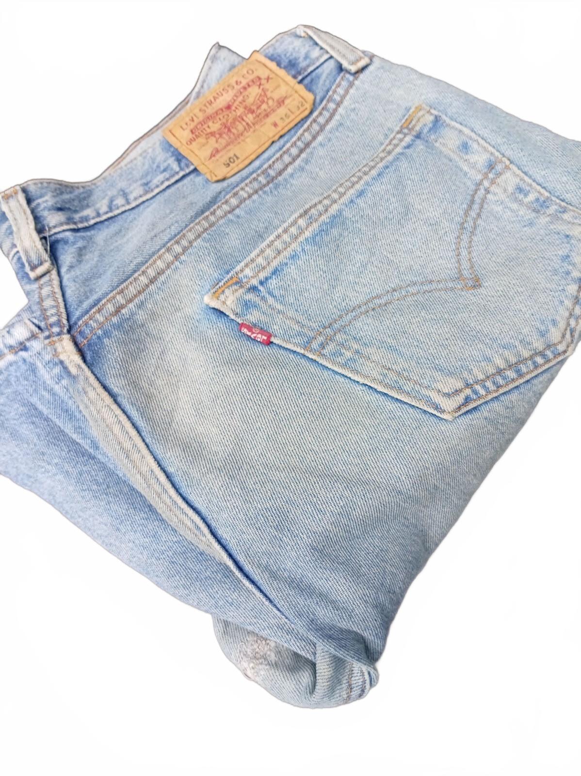 Levi’s 501 Men’s Jeans – UK Made – 501‑0114 – 1999  – W36 L32 – Vintage