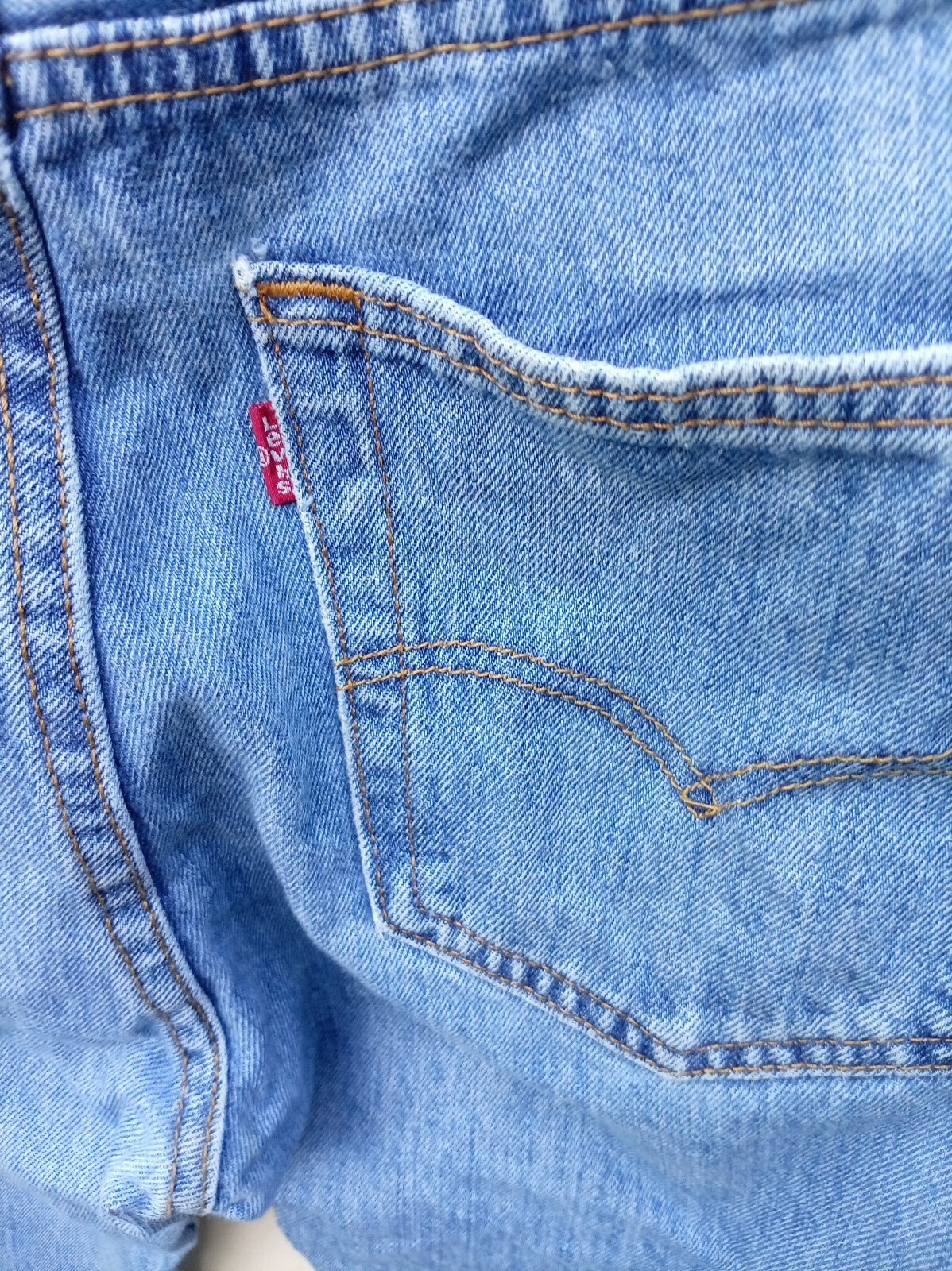 Levi's 501 Light Blue Denim Jeans W31 L32 Beautiful Condition