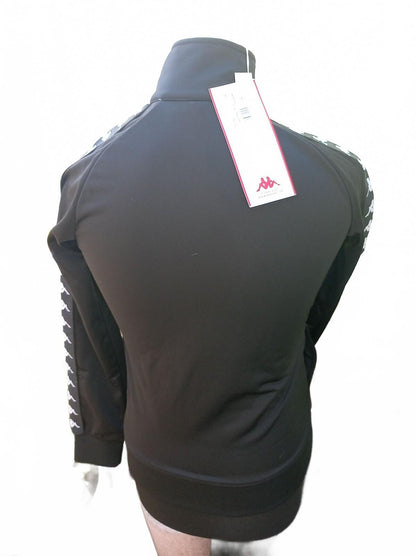 Kappa Banda Track Jacket  Black/White Size L Slim Fit (Fits M) – Omini Tape BNWT