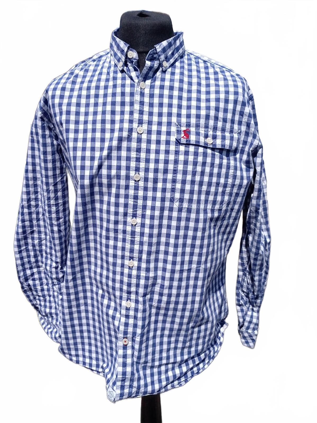 Joules Shirt – XL – Slim Fit – Blue/White Gingham – Superior Shirting