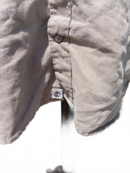 Timberland Earthkeepers Shirt – XL – Khaki – Regular Fit – 2000s