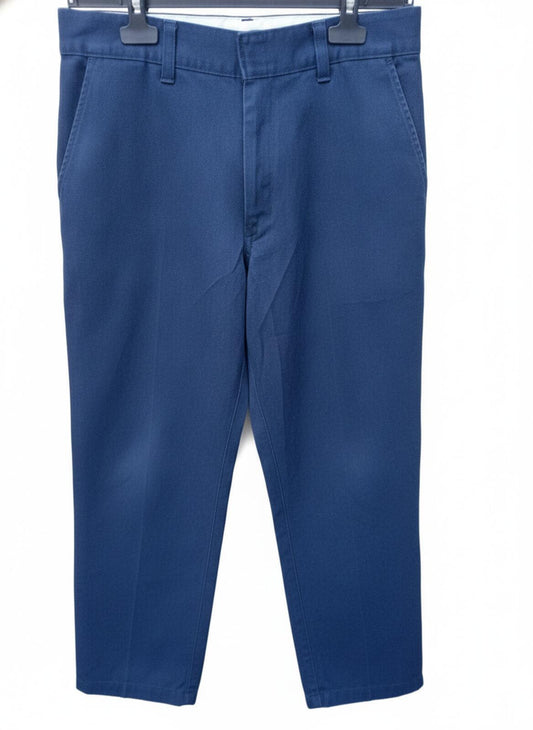 Dickies 874 Original Fit Work Pants 34x30 Raw Blue Rigid Skater Trousers