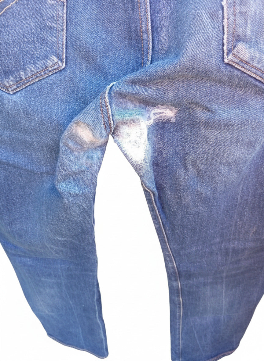Levi's Classic Blue Denim Jeans - W36 L34 - Vintage Look