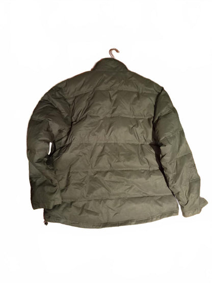 Adidas Vintage Puffer Jacket (Black, Size XL)