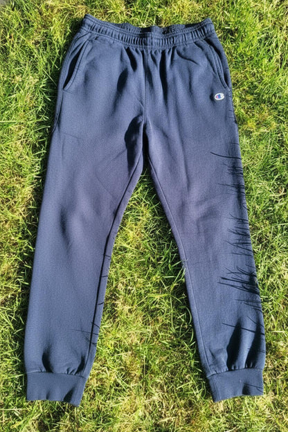 Champion Sweatpants Large – Charcoal – Joggers – Men’s – Embroidered Logo