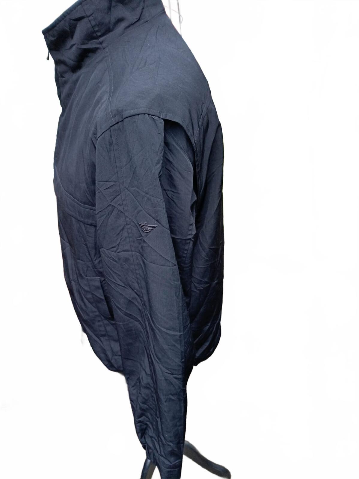 Vintage 90s/Y2K Dockers Padded Jacket - Medium - Navy Blue - Retro Anchor Logo