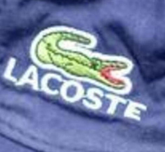 Lacoste Navy Blue Baseball Cap with Embroidered Crocodile Logo