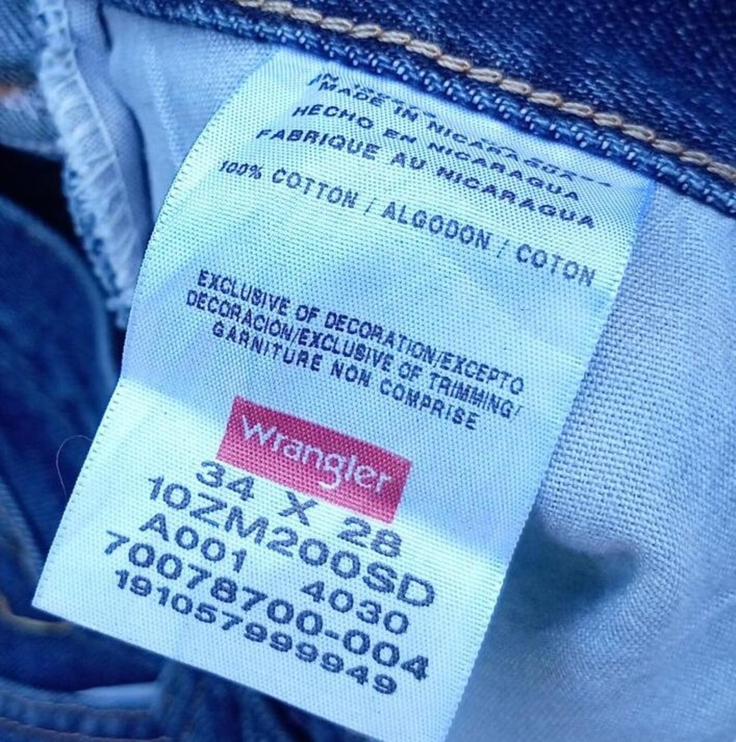 Men's Wrangler Authentics 100% Cotton Classic Jeans - Size W32 x L30