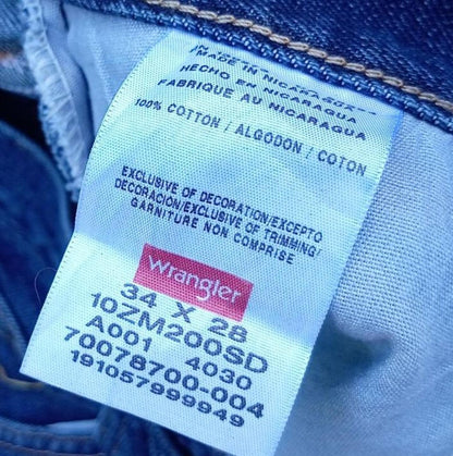 Men's Wrangler Authentics 100% Cotton Classic Jeans - Size W32 x L30