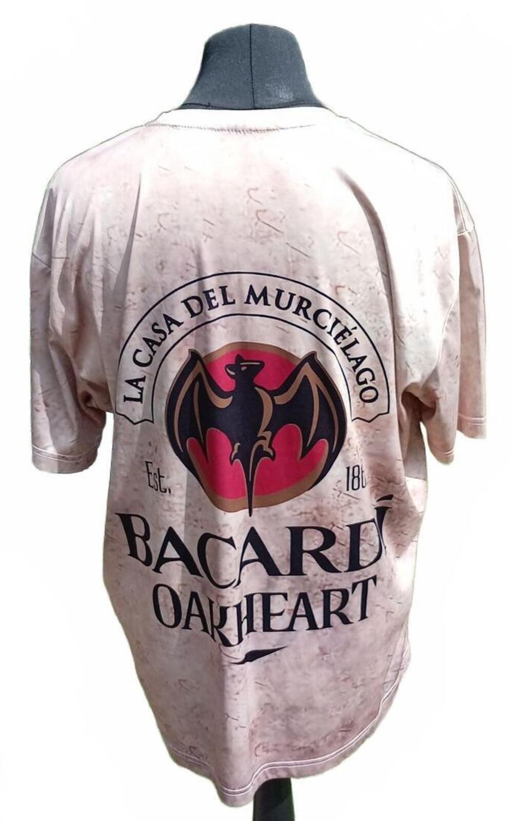 Bacardi Oakheart La Casa del Murciélago Graphic Oversized T-Shirt - XXL