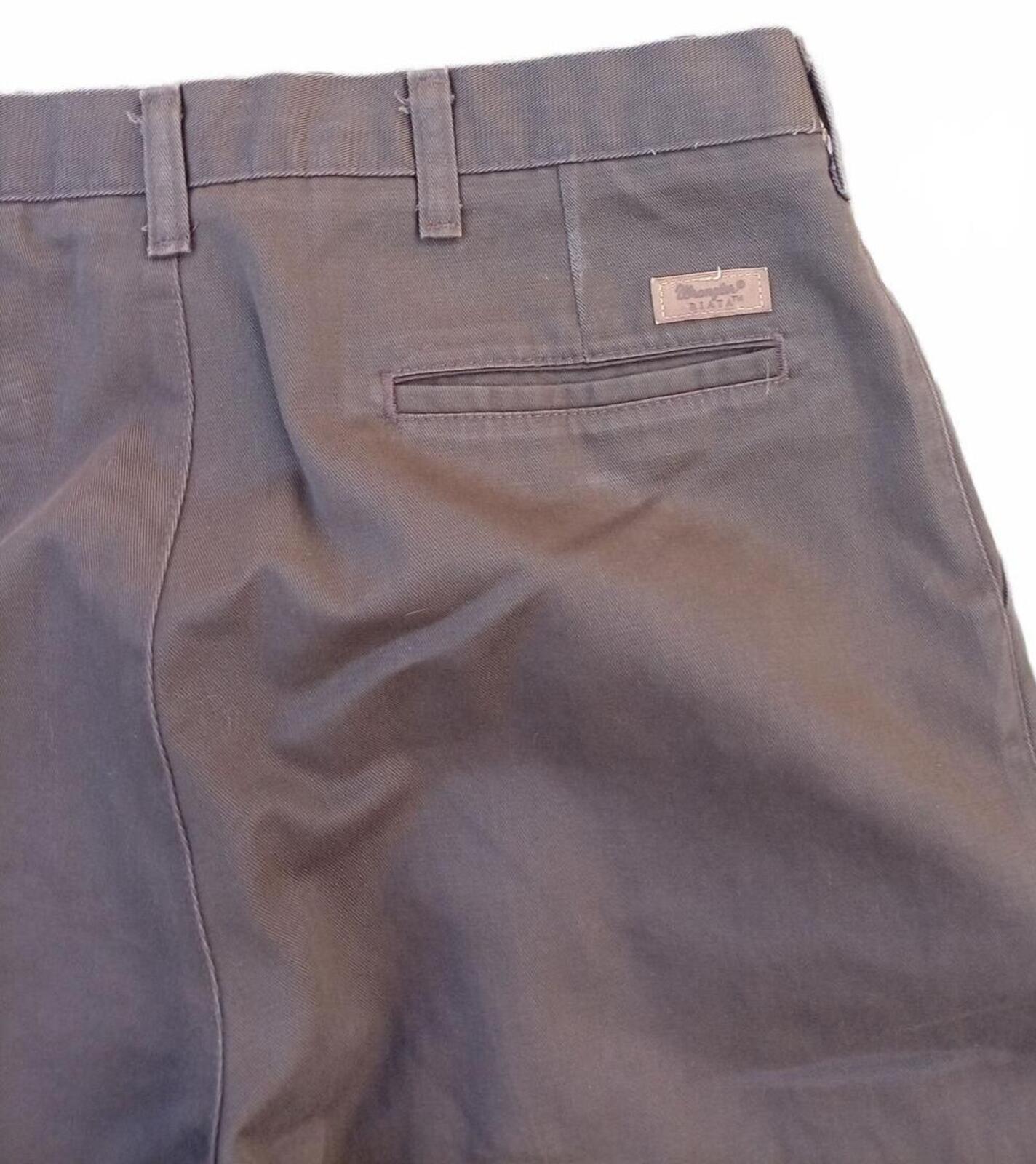 Wrangler Work Jeans W34 L34 – Brown – 100% Cotton – Heavy Duty – Men’s