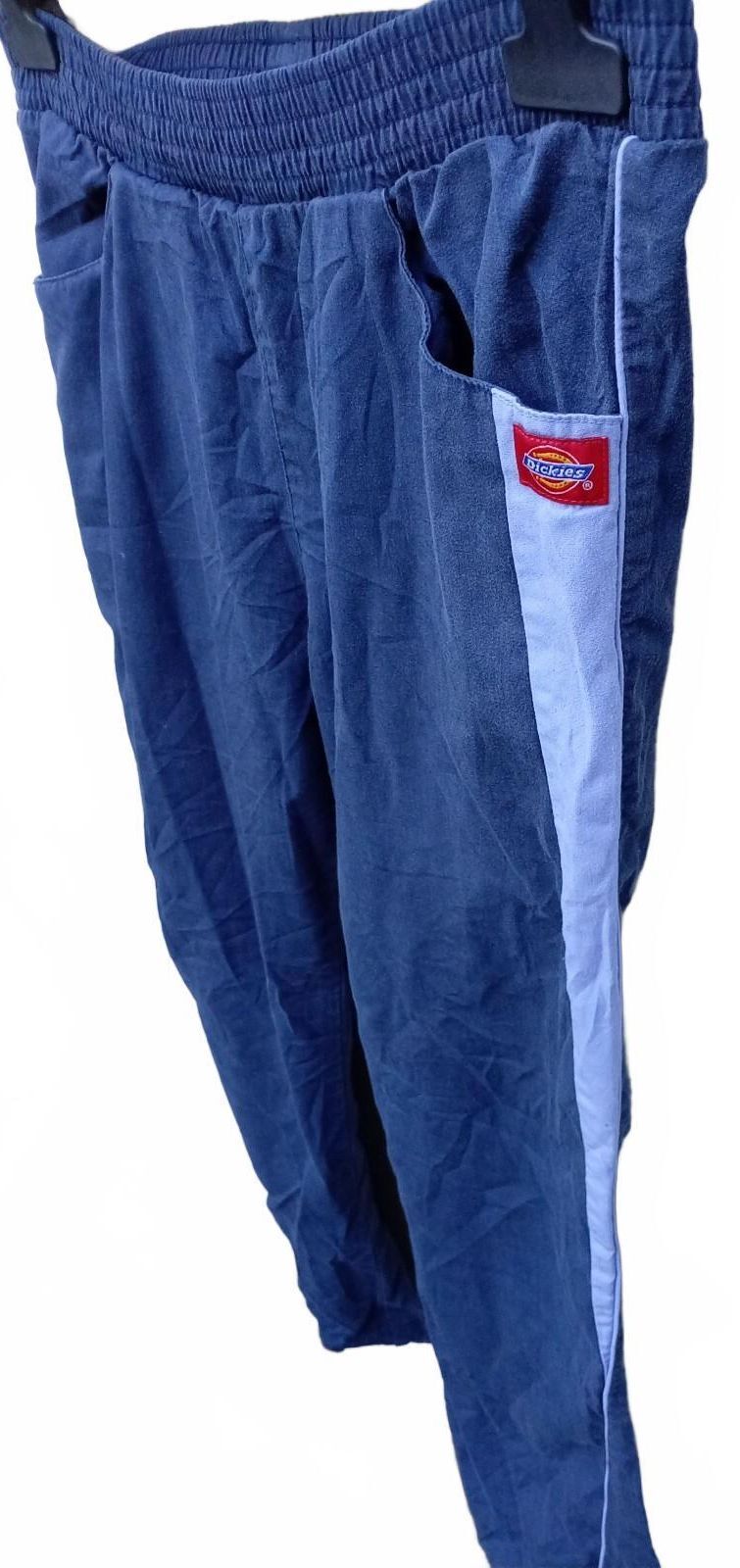 Dickies Medical Scrub Pants Men's Small Blue Track Style Active Workwear Sliders