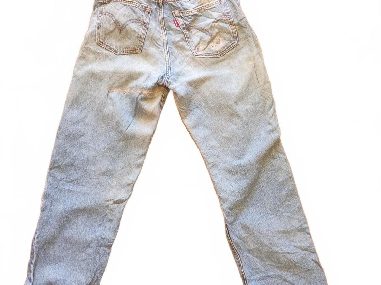 Levi's RIBCAGE Light Blue Vintage Denim Jeans W26 L30