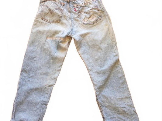 Levi's RIBCAGE Light Blue Vintage Denim Jeans W26 L30