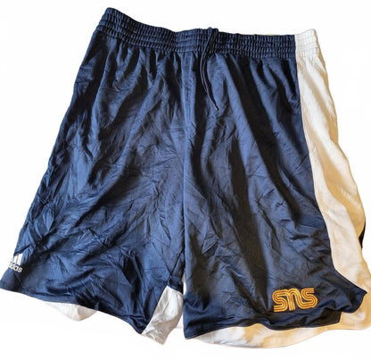 adidas Men’s XL Training Shorts - Black/White - Brilliant Condition - Gym/Run