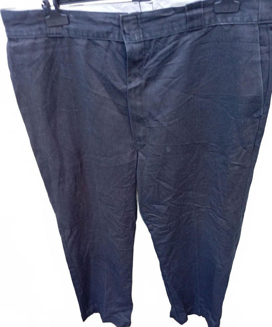 Vintage Dickies 874 Work Pants Men’s 42x29 Made In USA Navy Blue 65/35 Blend