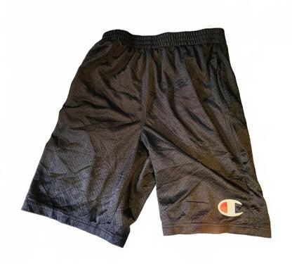 Champion Black Mesh Athletic Shorts - Extra Large (XL)
