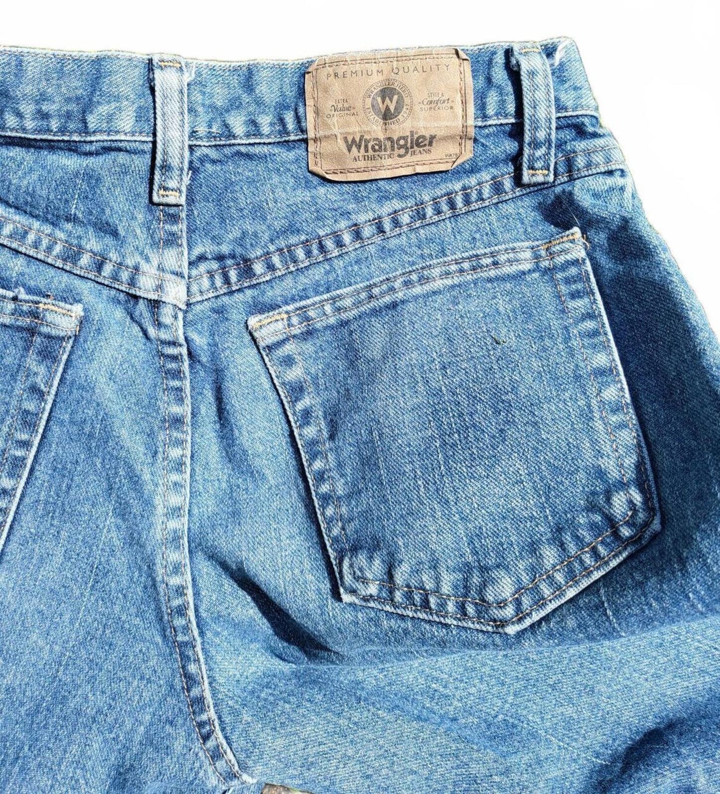 Wrangler Rugged Wear Jeans 29×32 – Blue Denim – Relaxed Fit – Great Condition