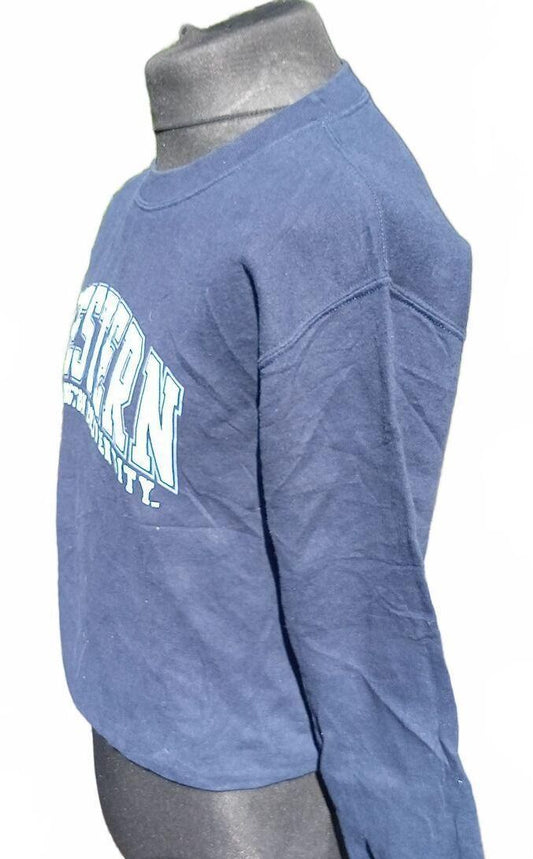 Western Washington University Navy Blue Crewneck Sweatshirt Small