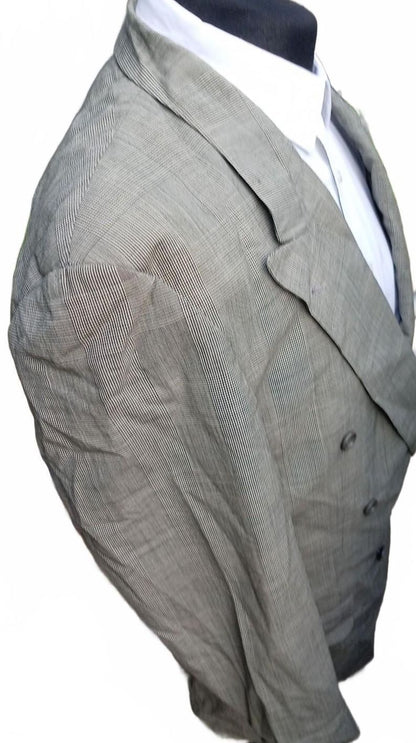 Vintage 80s Hugo Boss Al Capone Chicago Double Breasted Blazer UK 42R Jerome's