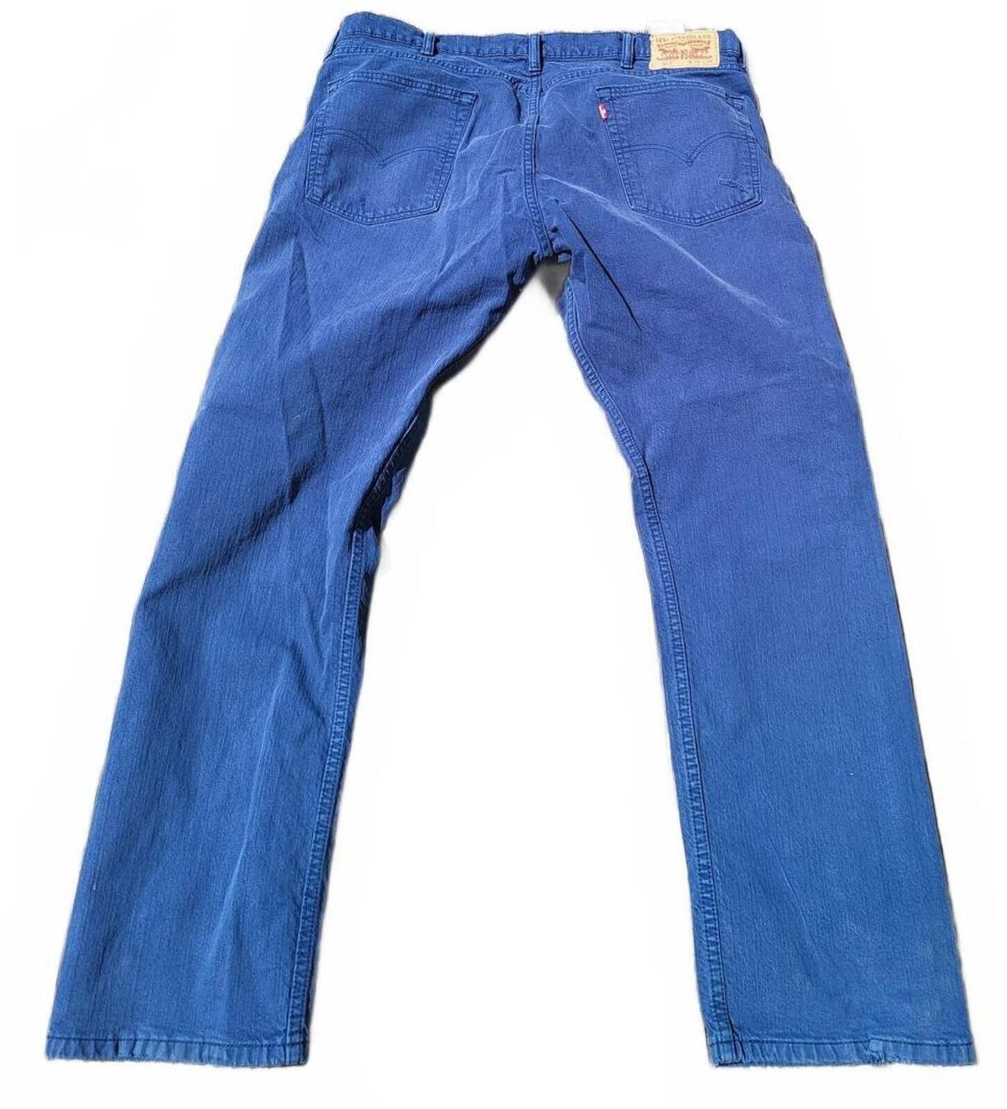 Levi’s 513 Slim Straight Jeans W38 L30 – Blue Denim – Men’s