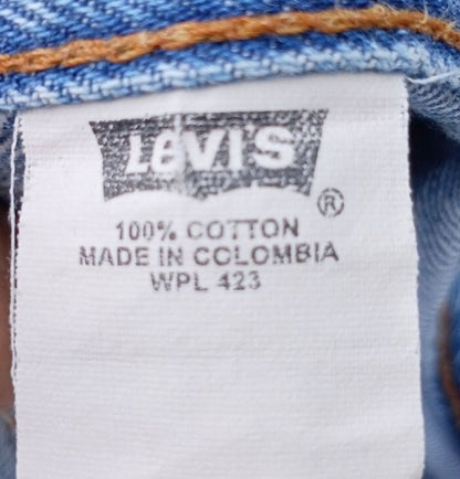 Levi’s 501 Men’s Jeans – 501‑0115 – Early 2000s –  W38 L36 – Vintage Stonewash