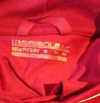 Nike Burgundy Long Sleeve Turtleneck Top - XL
