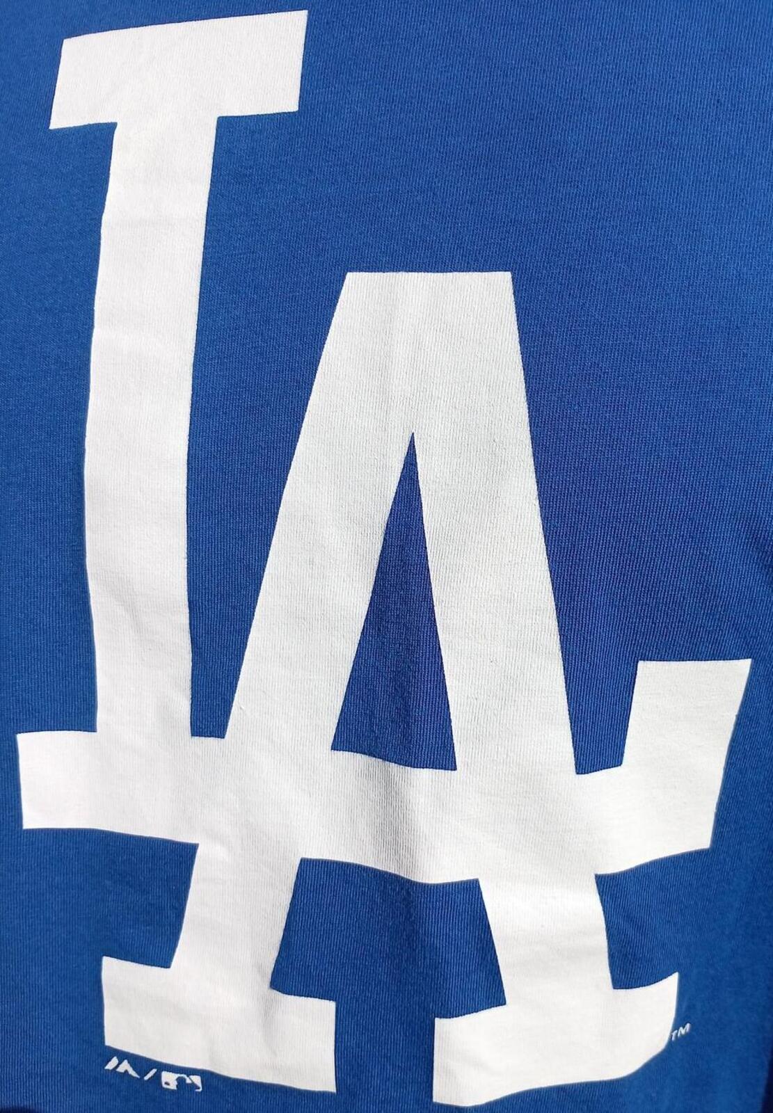 LA Dodgers T‑Shirt 3XL Blue – Men’s MLB Style Tee – Large Front Logo