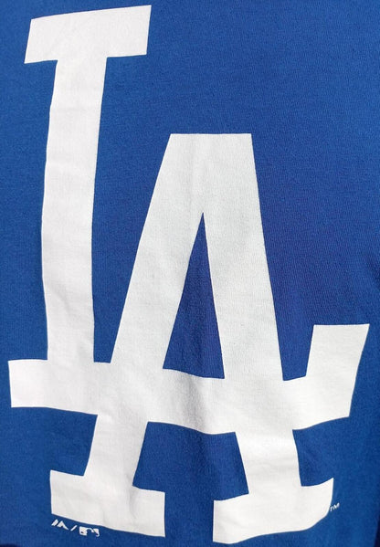 LA Dodgers T‑Shirt 3XL Blue – Men’s MLB Style Tee – Large Front Logo