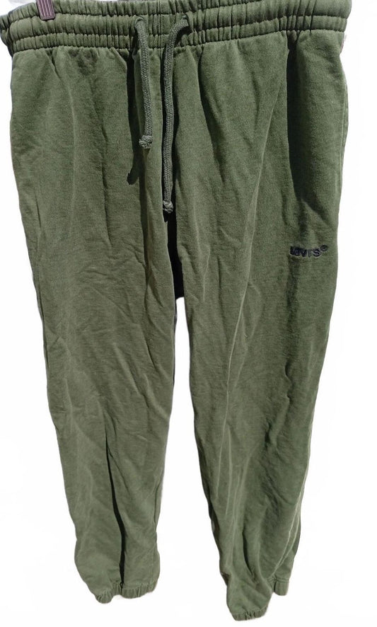 Levi's Olive Green Jogger Sweatpants Oversized Large - fits XL