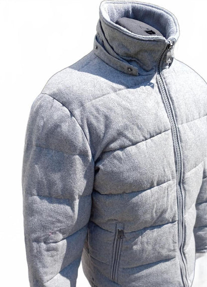 GUESS Grey Puffer Jacket Size M