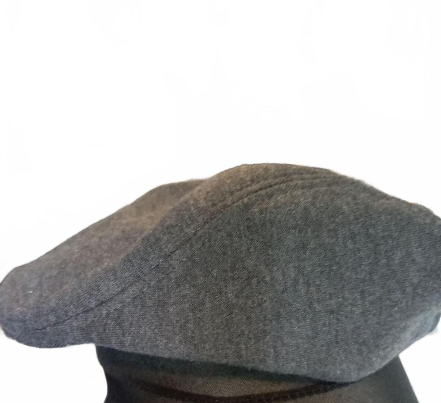 Charcoal Grey Flat Cap Newsboy Country Baker Boy Hat - Same Day Despatch