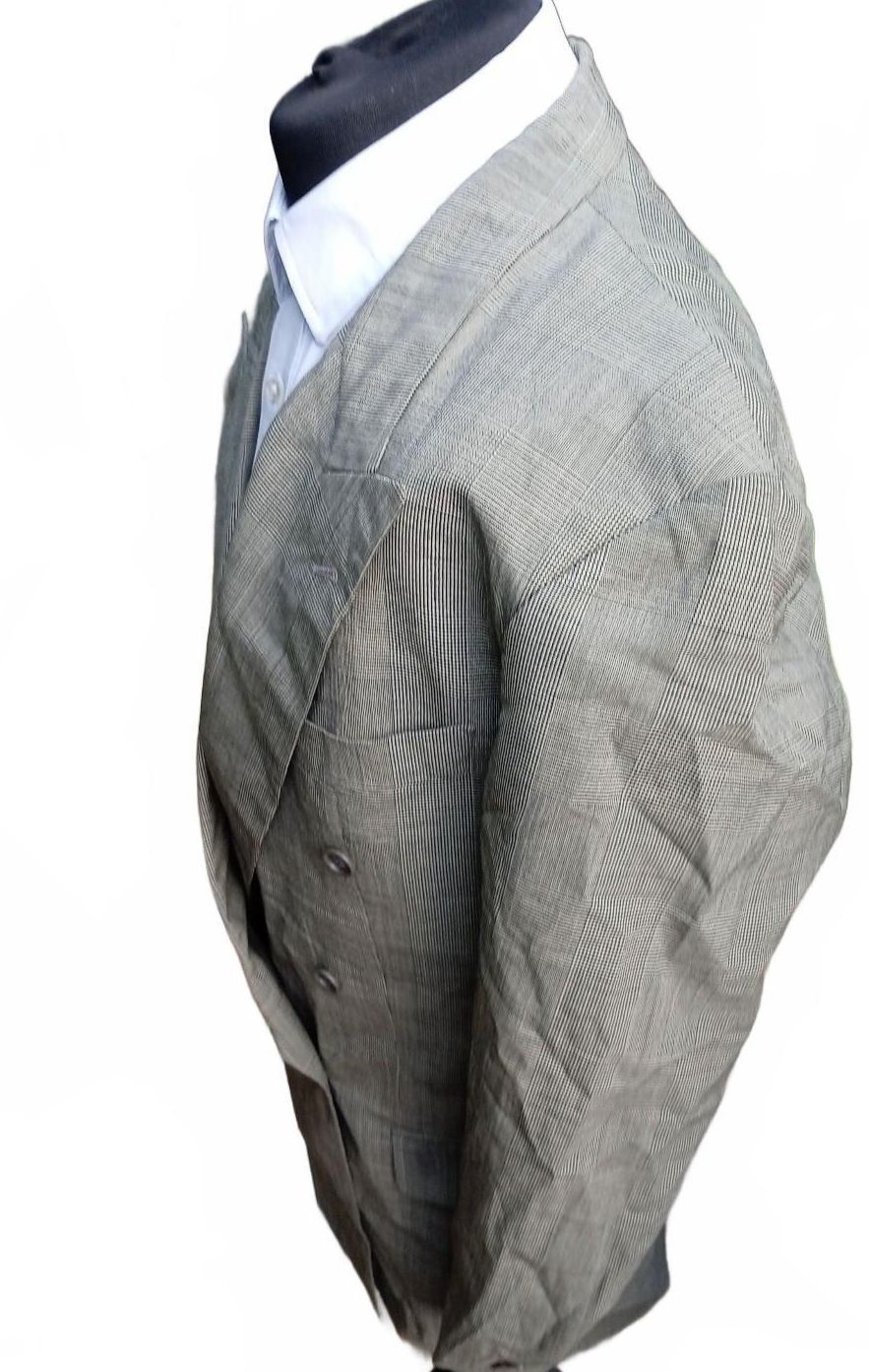 Vintage 80s Hugo Boss Al Capone Chicago Double Breasted Blazer UK 42R Jerome's