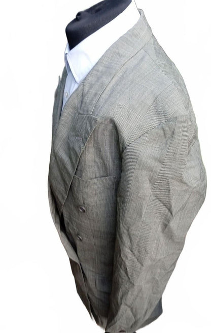 Vintage 80s Hugo Boss Al Capone Chicago Double Breasted Blazer UK 42R Jerome's
