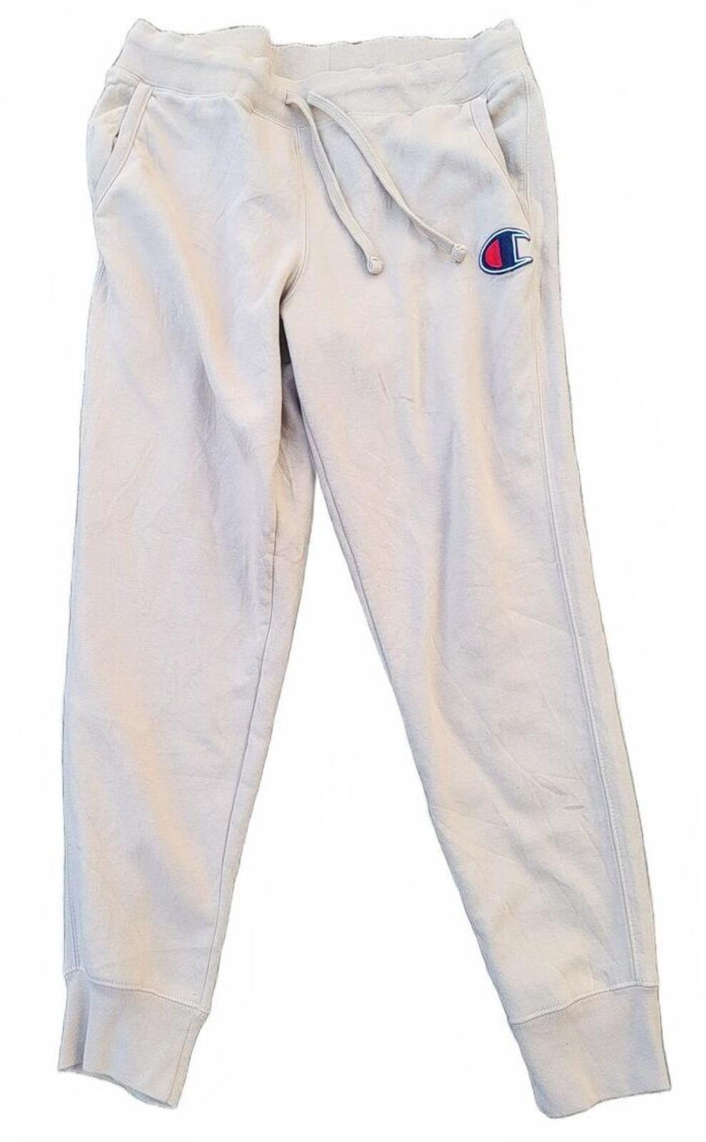 Champion Joggers Men’s XL – Grey – Immaculate Condition – Fleece – Cuffed – Logo