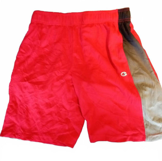 Champion Red and Grey Athletic Shorts XXL (18/20)