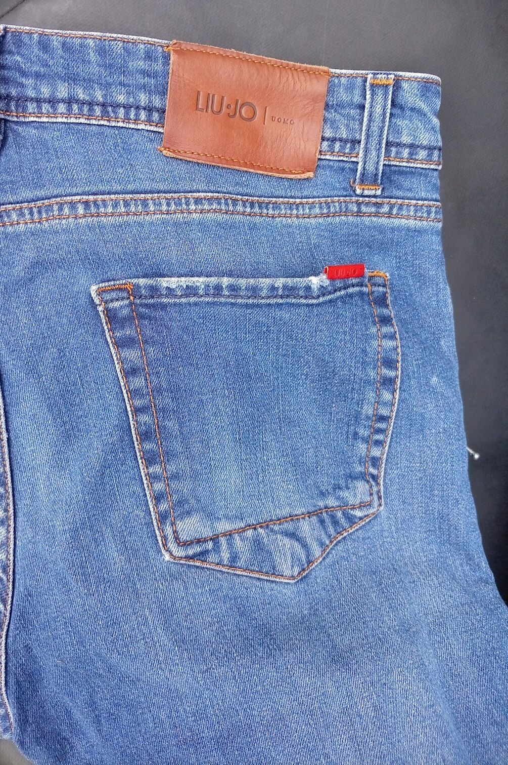 LIU•JO Tokyo Men’s Jeans – 34x30 – Blue Denim – Premium Italian Style