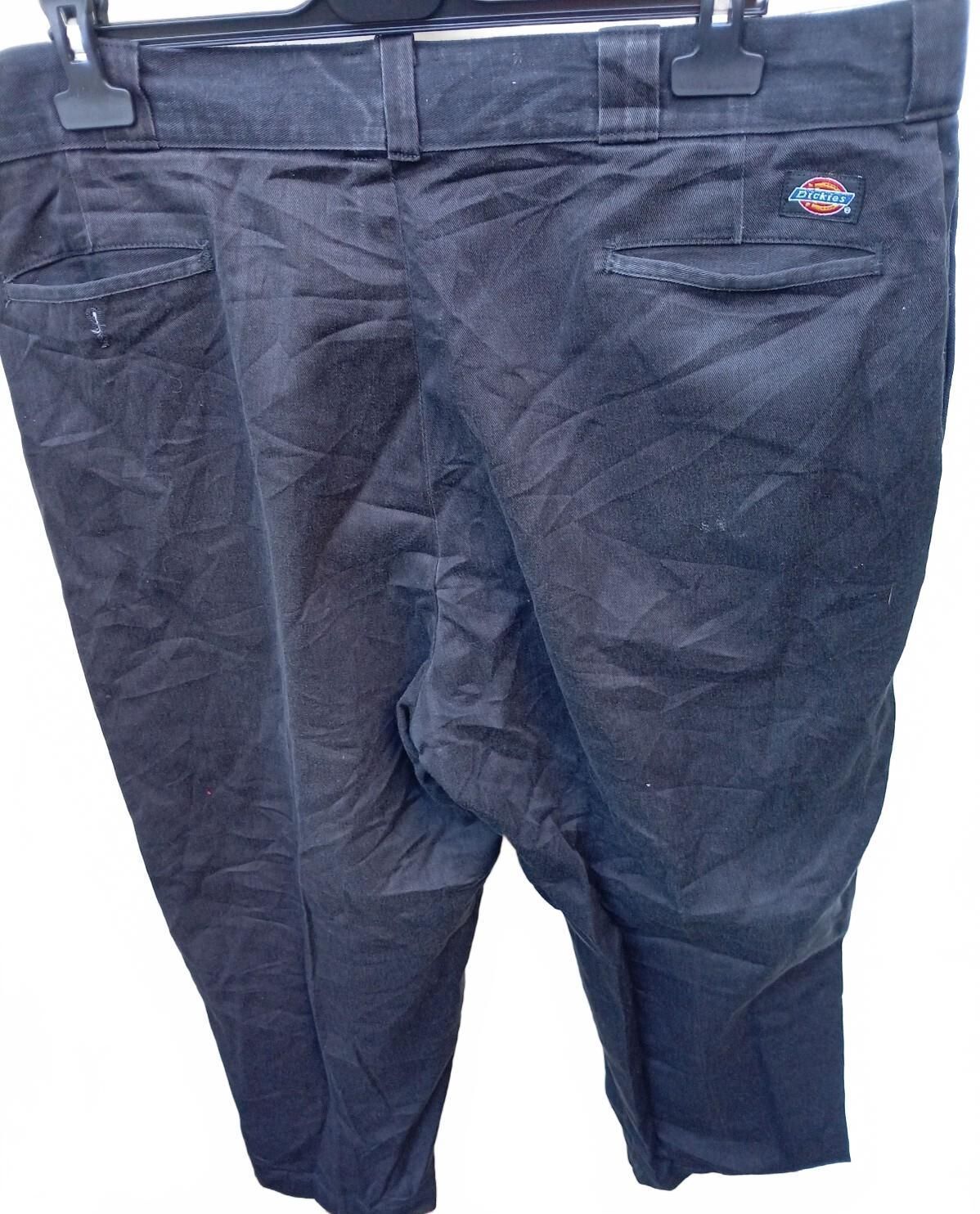 Vintage Dickies 874 Work Pants Men’s 42x29 Made In USA Navy Blue 65/35 Blend